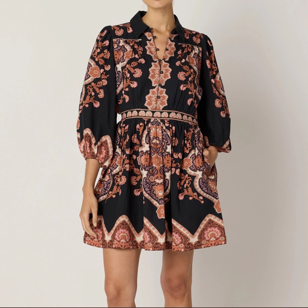 NWT New Cleobella Leigh Mini  Dress